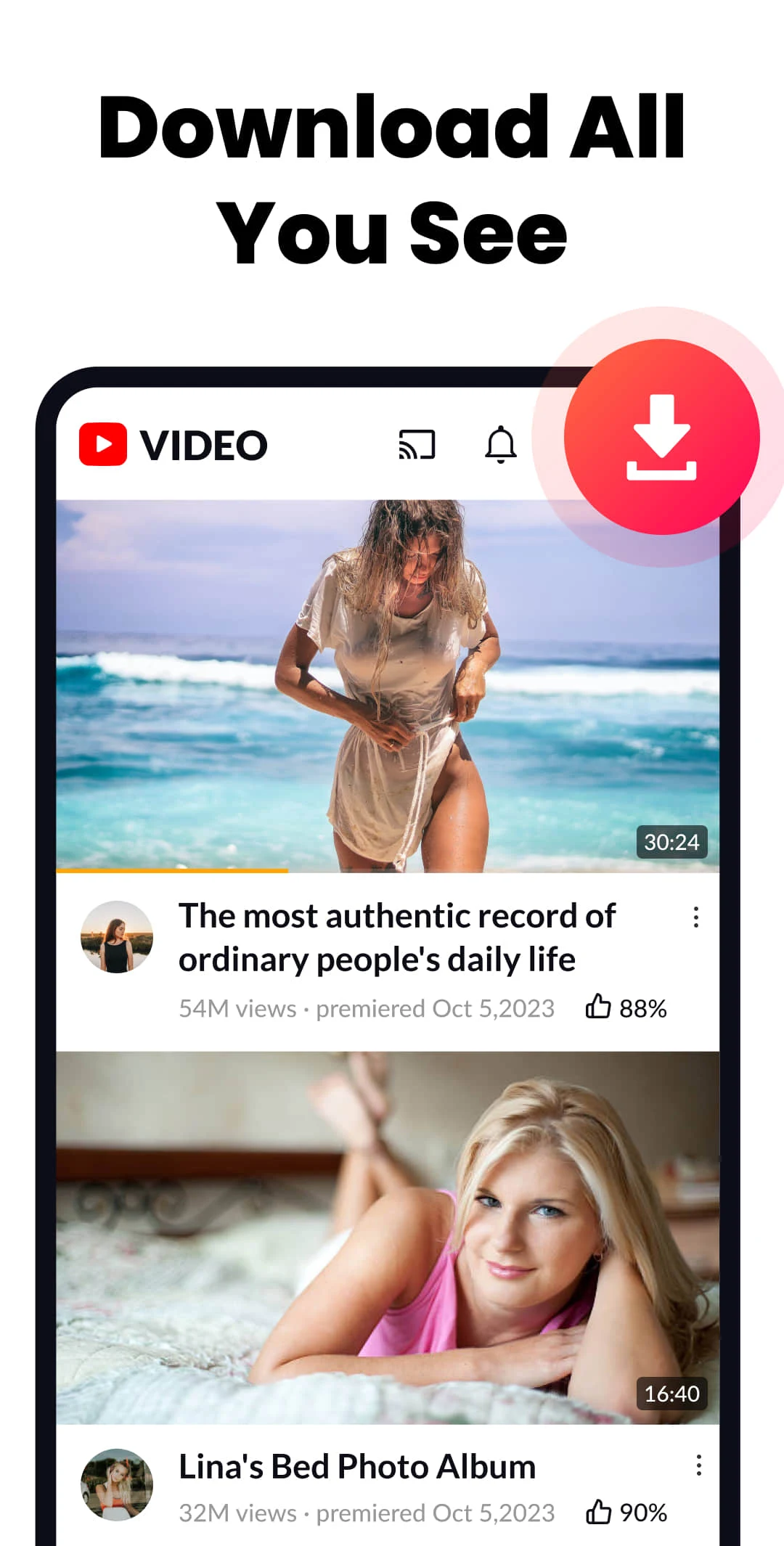 All Video Downloader & Player screenshot